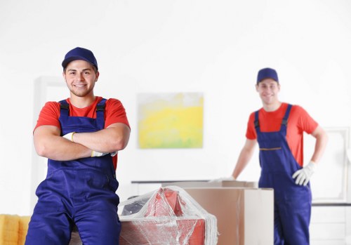 Professional removalists assisting with house move in West Hampstead
