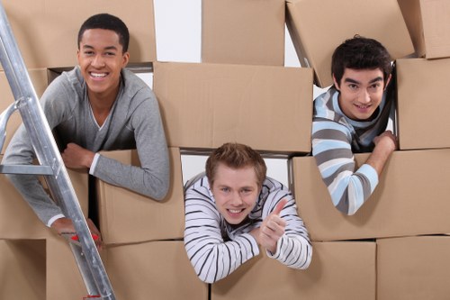 Affordable moving services van in West Hampstead