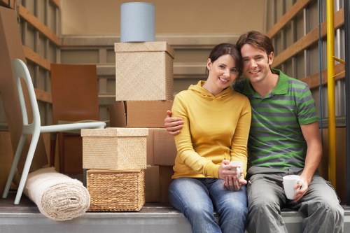 Local moving services assisting with relocation